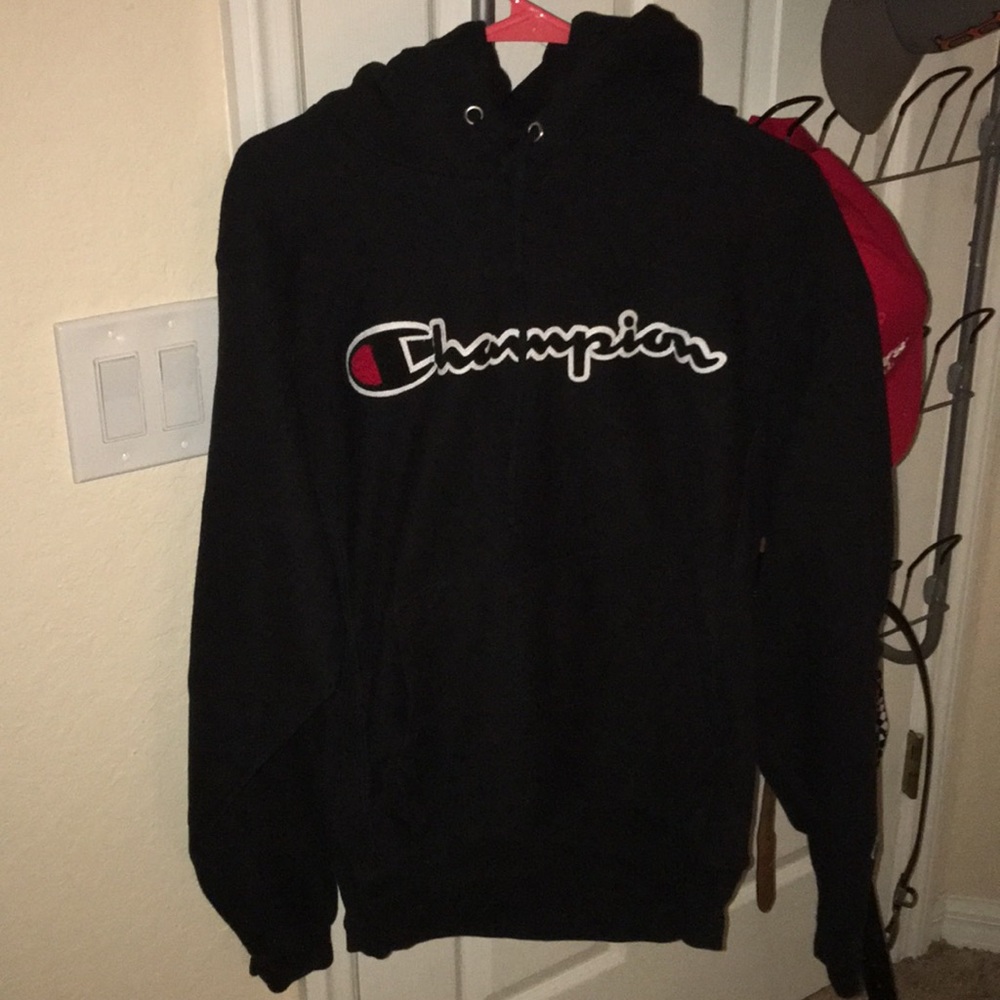 champion hoodie never worn
